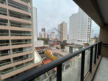 apartment em Rua Pero Vaz de Caminha, Aviação - Praia Grande - SP