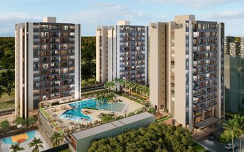 apartment em Quadra 206, Sul (Águas Claras) - Brasília - DF