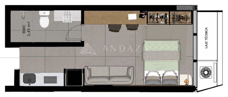 Cômodo Condomínio