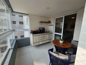 apartment em Rua México, Guilhermina - Praia Grande - SP