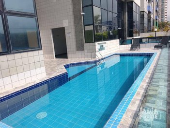 apartment em Rua Monteiro Lobato, Ocian - Praia Grande - SP