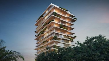 apartment em Rua Aquidaban, América - Joinville - SC