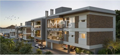 apartment em Estrada Haroldo Soares Glavan, Cacupé - Florianópolis - SC