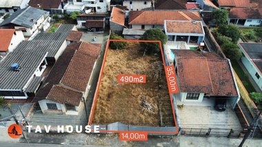 land_lot em Rua Guarany, Floresta - Joinville - SC