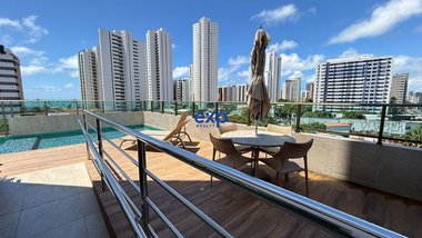apartment em Avenida Engenheiro Domingos Ferreira, Pina - Recife - PE