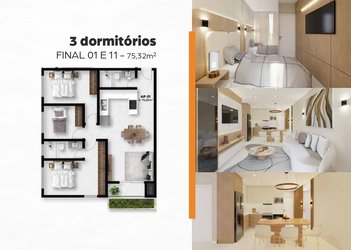 apartment em Rua Aldo Alves, Saco dos Limões - Florianópolis - SC