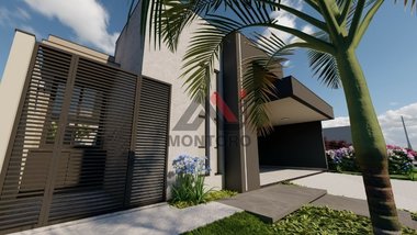 house em Avenida Emiliano Augusto Cavalcanti de Albuquerque Melo, Residencial Volpi - Araraquara - SP