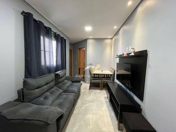 apartment em Rua Cervantes, Vila Humaitá - Santo André - SP