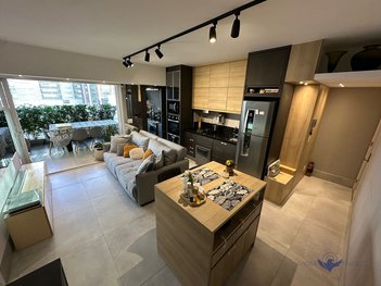 apartment em Alameda dos Jurupis, Indianópolis - São Paulo - SP