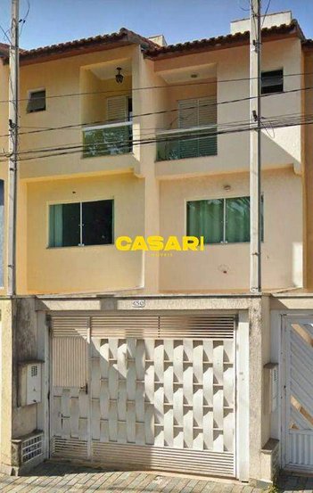 house em Rua Alexandreta, Jardim Santo Antônio - Santo André - SP