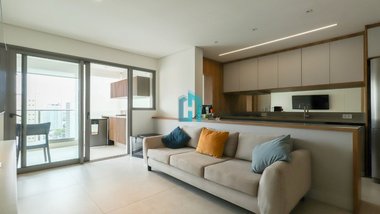 apartment em Avenida Rouxinol, Indianópolis - São Paulo - SP