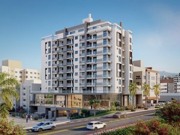 apartment em Rua Lauro Linhares, Trindade - Florianópolis - SC