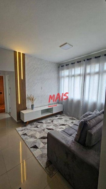 apartment em Avenida Doutor Epitácio Pessoa, Boqueirão - Santos - SP