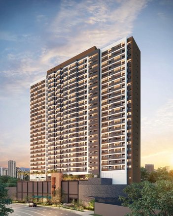 apartment em Avenida Roque Petroni Júnior, Jardim das Acácias - São Paulo - SP