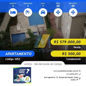apartment em Alameda Princeza Januária, Nova Petrópolis - São Bernardo do Campo - SP