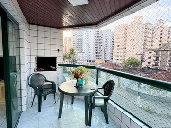 apartment em Rua Caiapós, Tupi - Praia Grande - SP