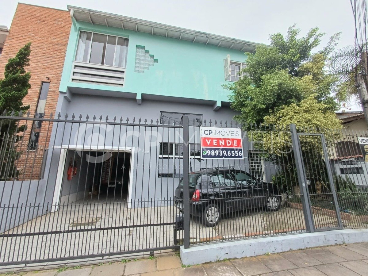 Fachada com placa