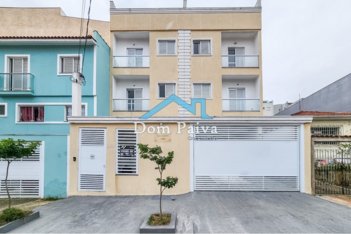 apartment em Alameda Calcutá, Vila Metalúrgica - Santo André - SP