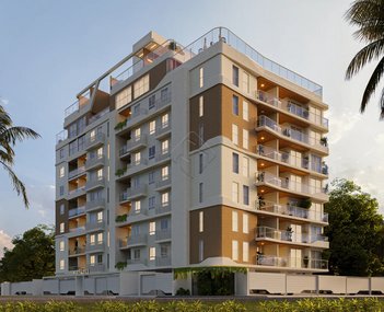 apartment em Rua Professora Maria de Lourdes Barbosa Arruda, Ponta de Campina - Cabedelo - PB