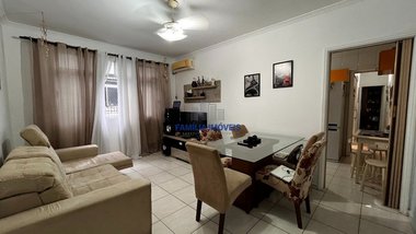 apartment em Avenida Washington Luís, Vila Mathias - Santos - SP