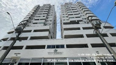 apartment em Avenida Juiz de Fora, Vila Voturua - São Vicente - SP