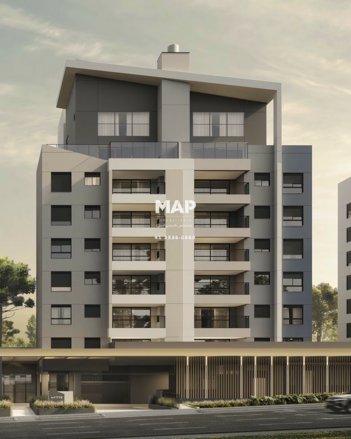 apartment em Rua Monsenhor Ivo Zanlorenzi, Mossunguê - Curitiba - PR