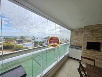 apartment em Avenida Presidente Castelo Branco, Mirim - Praia Grande - SP