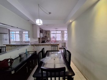 apartment em Avenida Presidente Wilson, Itararé - São Vicente - SP