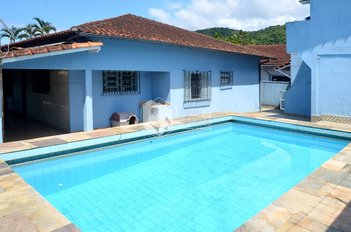 house em Rua Oswaldo de Andrade, Solemar - Praia Grande - SP