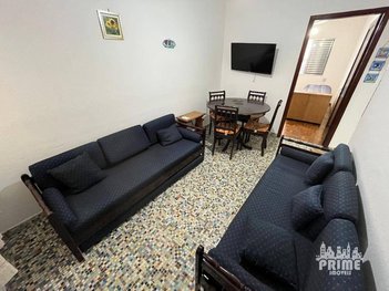 apartment em Avenida Presidente Kennedy, Guilhermina - Praia Grande - SP