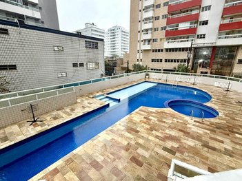 apartment em Rua Monteiro Lobato, Ocian - Praia Grande - SP