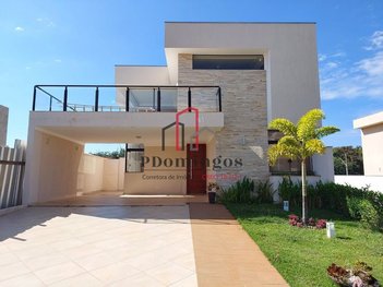 house em Avenida Pompeo Basso, Residencial Real Parque Sumaré - Sumaré - SP