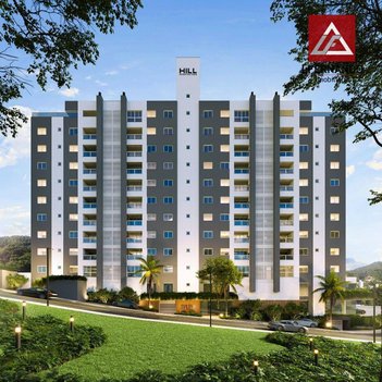apartment em Rua Angelina Cordeiro Herkenhoff, Velha - Blumenau - SC