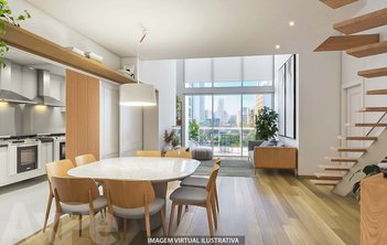 apartment em Rua Flórida, Cidade Monções - São Paulo - SP