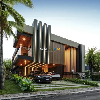 house em Avenida Atlântica, Cidade Alpha - Eusébio - CE