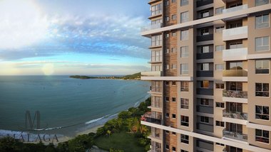 apartment em Avenida Itapocoroí, Praia de Armação do Itaporocoy - Penha - SC
