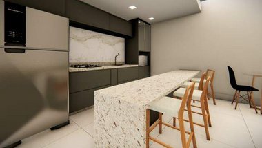 apartment em Rua Francisco Antônio de Oliveira, Santa Mônica - Uberlândia - MG