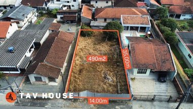 land_lot em Rua Guarany, Floresta - Joinville - SC