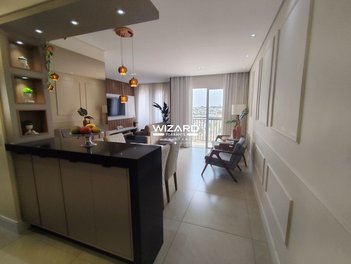 apartment em Avenida Moisés Gerson Cardozo, Loteamento Residencial Viva Vista - Sumaré - SP