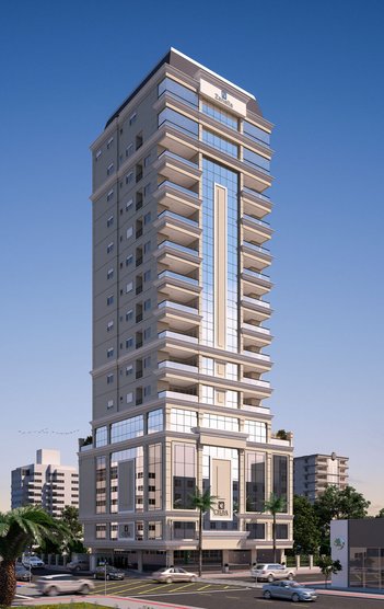 apartment em Avenida Marginal Oeste, Meia Praia - Itapema - SC