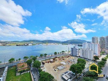 apartment em Avenida Rei Alberto I, Ponta da Praia - Santos - SP