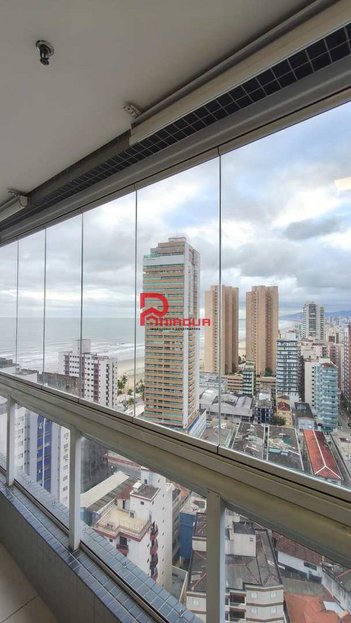 apartment em Rua Luiz Antônio de Andrade Vieira, Boqueirão - Praia Grande - SP