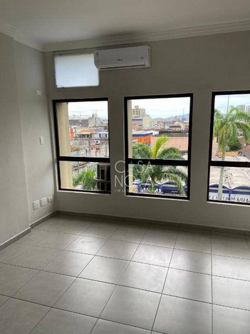 office em Avenida Ana Costa, Vila Mathias - Santos - SP