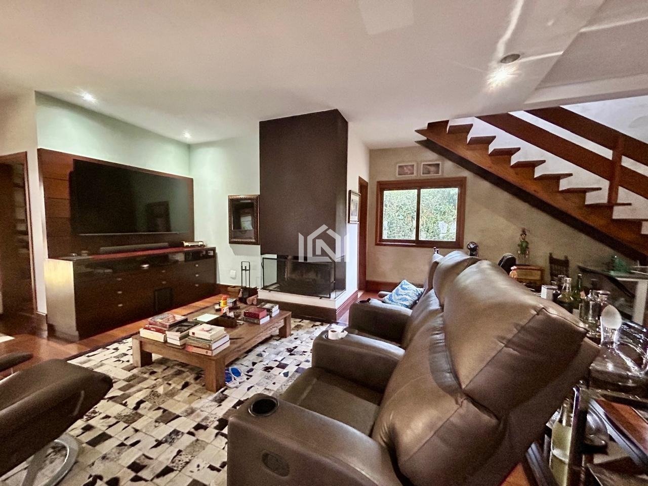 casa a venda no condominio pallos verdes - sala de estar
