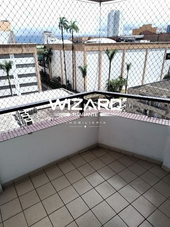 apartment em Rua Jacob Emerick, Centro - São Vicente - SP