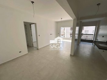 apartment em Rua Argentina, Guilhermina - Praia Grande - SP