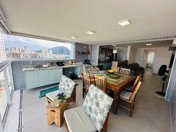 apartment em Rua F, Enseada - Guarujá - SP