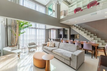 apartment em Rua Professor Pedro Viriato Parigot de Souza, Mossunguê - Curitiba - PR