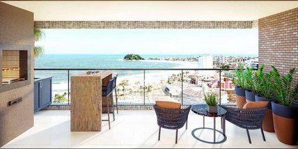 apartment em Avenida Ponta Grossa, Centro - Guaratuba - PR