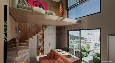 apartment em Rua Oge Fortkamp, Trindade - Florianópolis - SC